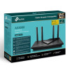 TP-LINK Archer AX55, AX3000 Двухдиапазонный Wi-Fi 6 роутер, СКОРОСТЬ: 574 Мбит/с на 2.4 ГГц + 2402 Мбит/с на 5 ГГц, ХАРАКТЕРИСТИКИ: 4× антенн, 1× порт WAN