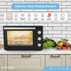 Электрическая печь BROCK TO 3001 BK, Черный 30L, 1600W, Функция конвекции, Двойное стекло, Температура: 100°C - 230°C, Функции нагрева: Выкл. / Нагрев от Электрическая печь BROCK TO 3001 BK, Черный 30L, 1600W, Функция конвекции, Двойное стекло, Температура: 100°C - 230°C, Функции нагрева: Выкл. / Нагрев от