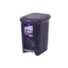 Cos gunoi plastic Bruno 16.0 l, cu pedala, negru
