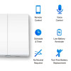 TP-LINK Tapo S220 Умный выключатель света, с 2 клавишами и 1 направлениями TP-LINK Tapo S220 Умный выключатель света, с 2 клавишами и 1 направлениями