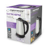 Fierbător Esperanza TUGELA EKK104X, 2200W, inox, 1.8 l, element de încălzire ascuns, bază rotativă 360°, oprire automată după fierbere, protecție împotriva Fierbător Esperanza TUGELA EKK104X, 2200W, inox, 1.8 l, element de încălzire ascuns, bază rotativă 360°, oprire automată după fierbere, protecție împotriva