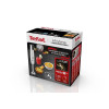 Blender de mână Tefal HB944138 Infiny Force Ultimate, putere 1000W, bol de mixare 0.8l, bol tocator 0.5l, picior din oțel inoxidabil, 1 trepte de viteză, alb