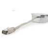 Разветвитель RJ-45 GEMBIRD для кабеля FTP, Cat5, RJ-45 (T) | RJ-45 (M) x 2, экранированный, металлический, 1 шт., "NCA-SP-02" Разветвитель RJ-45 GEMBIRD для кабеля FTP, Cat5, RJ-45 (T) | RJ-45 (M) x 2, экранированный, металлический, 1 шт.,