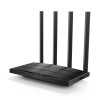 TP-LINK Archer C6U AC1200 Двухдиапазонный Wi-Fi роутер СКОРОСТЬ: 300 Мбит/с на 2.4 ГГц + 867 Мбит/с на 5 ГГц ХАРАКТЕРИСТИКИ: 4× антенн, 1× гигабитный WAN-порт +