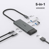 TP-Link UH5020C Concentrator USB C, 5 în 1 Stație de andocare USB C la HDMI, Adaptor HDMI 4K, 2 Stație de andocare cu porturi USB-A, Adaptor multiport USB C 3.0 TP-Link UH5020C Concentrator USB C, 5 în 1 Stație de andocare USB C la HDMI, Adaptor HDMI 4K, 2 Stație de andocare cu porturi USB-A, Adaptor multiport USB C 3.0