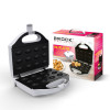 Aparat pentru nuci BROCK HZ 3012, 750W, Pentru 12 nuci, Carcasă rece la atingere, Suprafață antiaderentă, Indicatoare luminoase de alimentare și de stare gata Aparat pentru nuci BROCK HZ 3012, 750W, Pentru 12 nuci, Carcasă rece la atingere, Suprafață antiaderentă, Indicatoare luminoase de alimentare și de stare gata