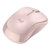 Mouse fără fir Logitech M240 Mouse Bluetooth silențios - ROZ - 2.4GHZ/BT - Interval DPI:400-4000, Pași de 100 DPI, Număr de butoane: 3 (Clic stânga/dreapta