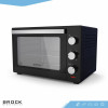 Электрическая печь BROCK TO 3001 BK, Черный 30L, 1600W, Функция конвекции, Двойное стекло, Температура: 100°C - 230°C, Функции нагрева: Выкл. / Нагрев от Электрическая печь BROCK TO 3001 BK, Черный 30L, 1600W, Функция конвекции, Двойное стекло, Температура: 100°C - 230°C, Функции нагрева: Выкл. / Нагрев от