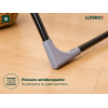 Сушилка для белья LUNARO WING PLUS-BK , 128 x 54,5 x 5 см, 18 м, макс. 15 кг, специальная подставка для носков, черная
