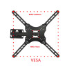 Suport TV de perete Esperanza 007 ERW007 pentru 26-70, sarcină maximă 30kg, Vesa 75x75-400x400mm, distanța TV față de perete: 110-465mm, reglaj înclinare până Suport TV de perete Esperanza 007 ERW007 pentru 26-70, sarcină maximă 30kg, Vesa 75x75-400x400mm, distanța TV față de perete: 110-465mm, reglaj înclinare până
