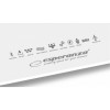 Весы Bluetooth Esperanza 8in1 EBS016W Белый, измерения: масса тела [кг], содержание жира в организме [%], содержание воды в организме [%], мышечная масса [кг]