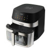 Friteuză cu aer Esperanza PATATE AL FORNO EKA005, 8L, 1600W, Fereastră, Cronometru: 0–60 min, Interval de temperatură: 80°C – 200°C, 10 programe de gătit