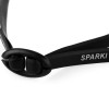 Очки для плавания с двумя полосками черные Spokey SPARKI