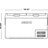 Холодильник Igloo ICF80DZ AC/DC 12V/220V