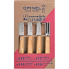 Набор кухонных ножей Opinel Box The Essentials Olivewood