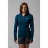 Батник Montane Allez Micro Pull On Wmn narwhal blue Батник Montane Allez Micro Pull On Wmn narwhal blue