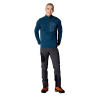 Флисовая куртка Rab Ascendor Light Pull-On Mns tempest blue