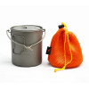 Cratiță Toaks Titanium 750 ml Pot with Bail Handle