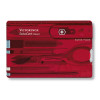 Card elvețian Victorinox SwissCard 0.7100.TB1 red Card elvețian Victorinox SwissCard 0.7100.TB1 red