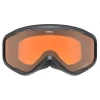Горнолыжная маска Uvex Speedy nova black sl/lasergold
