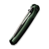 Cuțit pliabil, CIVIVI, Sentinel Strike C22025B-DS1, lamă Damascus 3.7 inch, mâner aluminiu verde, blocare tip Button Lock