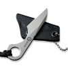 Cuțit cu lamă fixă, CIVIVI, Gramis C23004-2, oțel 14C28N, profil Sheepsfoot, greutate 4.7g