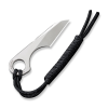 Cuțit cu lamă fixă, CIVIVI, Gramis C23004-2, oțel 14C28N, profil Sheepsfoot, greutate 4.7g