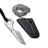 Cuțit cu lamă fixă, CIVIVI, Gramis C23004-2, oțel 14C28N, profil Sheepsfoot, greutate 4.7g