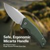 Складной нож, CIVIVI, Regulatron C23006-2, сталь Nitro-V 2.98 дюйма, рукоять Micarta, Liner Lock