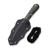 Cuțit cu lamă fixă, CIVIVI, Mini Elementum C23010-DS1, lamă damasc 2.24 inch, mâner Micarta, teacă Kydex