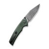 Cuțit pliabil, CIVIVI, Tranquil C23027-DS1, lamă damasc 3.7 inch, mâner canvas micarta, liner lock