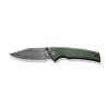 Cuțit pliabil, CIVIVI, Tranquil C23027-DS1, lamă damasc 3.7 inch, mâner canvas micarta, liner lock