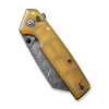 Cuțit pliabil, CIVIVI, Amirite C23028-DS1, lamă Damascus 3.48 inch, mâner Ultem, Button Lock