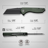 Складной нож, CIVIVI, ExOne C23036-3, сталь Nitro-V 2.94 дюйма, рукоять Micarta, Liner Lock