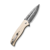 Cuțit pliabil, CIVIVI, Incindie C23053-DS1, lamă Damascus 3.48 inch, mâner G10, blocare tip Button Lock