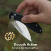 Складной нож, CIVIVI, Faeger C24031-1, сталь 14C28N 2.98 дюйма, рукоять G10 черная, Button Lock Складной нож, CIVIVI, Faeger C24031-1, сталь 14C28N 2.98 дюйма, рукоять G10 черная, Button Lock