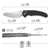 Cuțit pliabil, CIVIVI, Sixgill C24050-1, lamă Nitro-V 3.41 inch, mâner G10, Crossbar Lock Cuțit pliabil, CIVIVI, Sixgill C24050-1, lamă Nitro-V 3.41 inch, mâner G10, Crossbar Lock