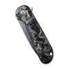Складной нож, CIVIVI, Elementum C907C-DS1, дамасская сталь 2.96 дюйма, карбоновая рукоять, лайнер-лок