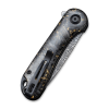 Складной нож, CIVIVI, Elementum C907C-DS1, дамасская сталь 2.96 дюйма, карбоновая рукоять, лайнер-лок