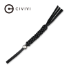 Accesoriu paracord, CIVIVI, Sphere CA-09B, mărgea titan, fir nylon negru