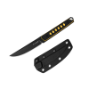 Нож фиксированный Boker Kizer Kwaiken Nitro-V Black & Yellow G10 02KI049