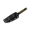 Нож фиксированный Boker Kizer Kwaiken Nitro-V Black & Yellow G10 02KI049