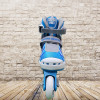 Детские ролики MICRO SKATES Mega BLUE (35-38)