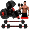 Set halteră și gantere SGP20 HMS 20 kg – discuri compozite, greutate reglabilă Set halteră și gantere SGP20 HMS 20 kg – discuri compozite, greutate reglabilă
