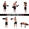 Многофункциональная Разборная Штанга SGN140 PRO SET 6IN1 WEIGHT SET 40KG HMS