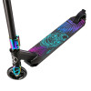 Trotinetă stunt HS002 Abisal NEO, roți de 100 mm, punte din aluminiu, ghidon T‑bar, greutate 3.8 kg, monobloc, pentru stradă și park