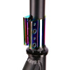 Trotinetă stunt HS002 Abisal NEO, roți de 100 mm, punte din aluminiu, ghidon T‑bar, greutate 3.8 kg, monobloc, pentru stradă și park