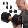 Гантели SGP40 Abisal COMPOSITE BARBELL AND DUMBBELLS SET 40 KG HMS