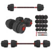 Гантели SGP40 Abisal COMPOSITE BARBELL AND DUMBBELLS SET 40 KG HMS