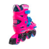 Детские роликовые коньки Seba EZX - РОЗОВЫЕ, размер 37-40, код 25FRSK-EZX-PK